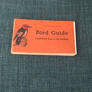 Vintage 1905 Bird Guide Book of East Rockies